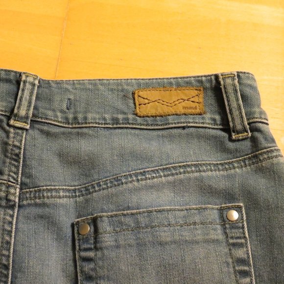 MAVI denim utility midi skirt NWOT small 4 - Picture 5 of 7